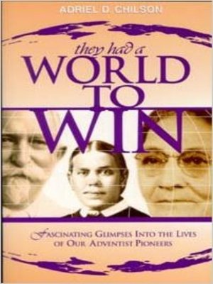 cover image of They Had a World to Win